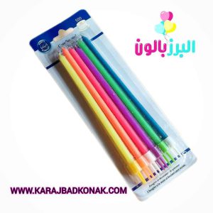 شمع مدادی پاستلی 12 عددی