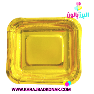 پیش دستی متالایز رنگ طلایی